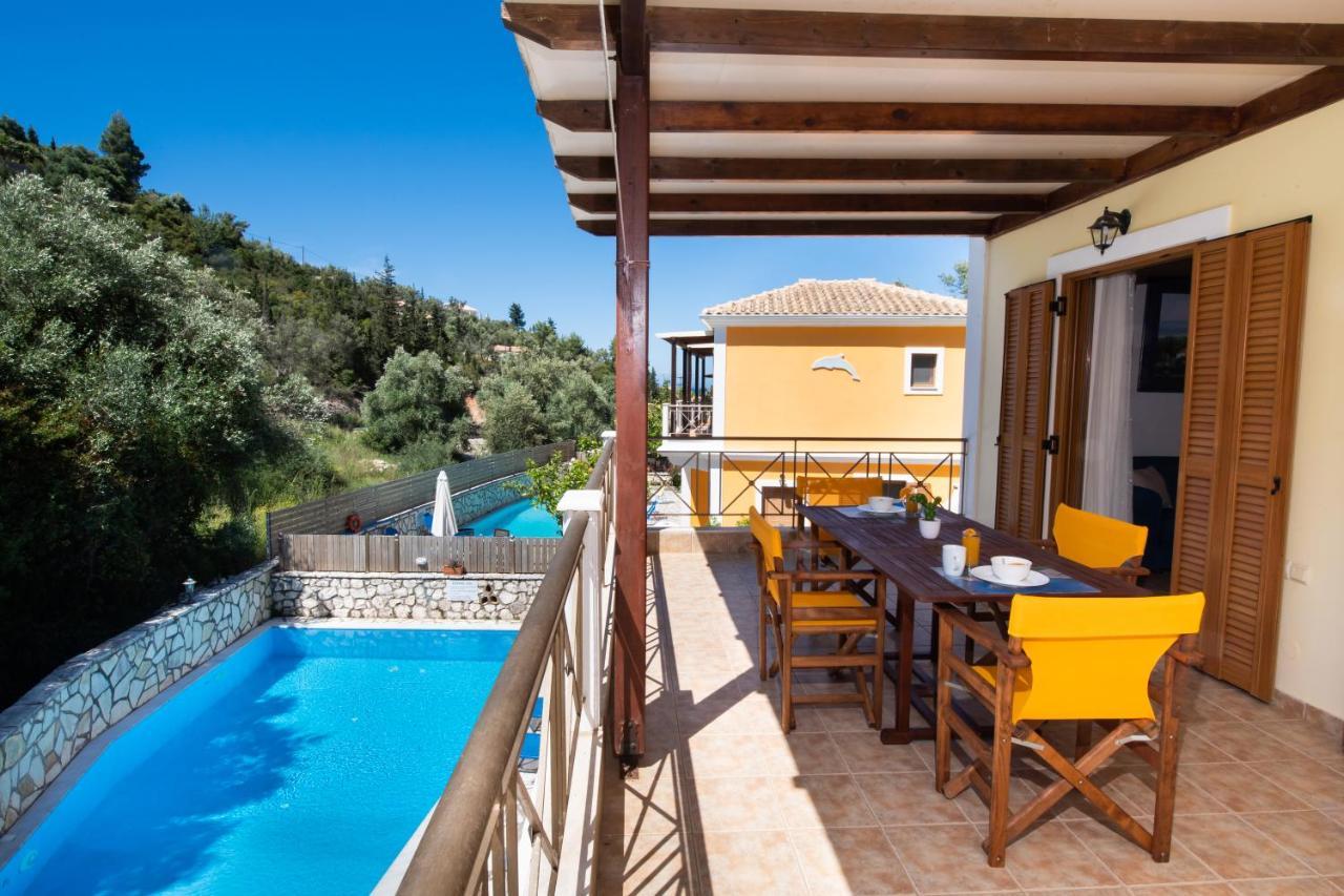 Delphinus Villa Nefeli Áyios Nikítas Exterior foto